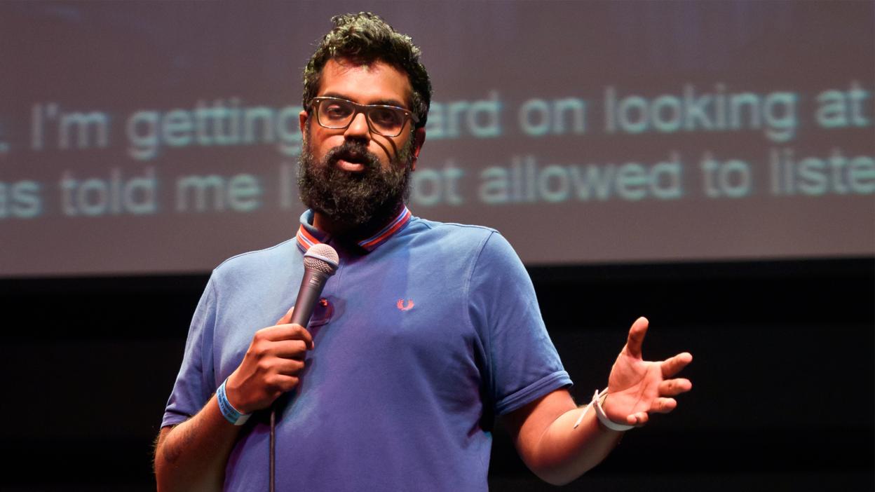 Romesh Ranganathan has an impressive beard