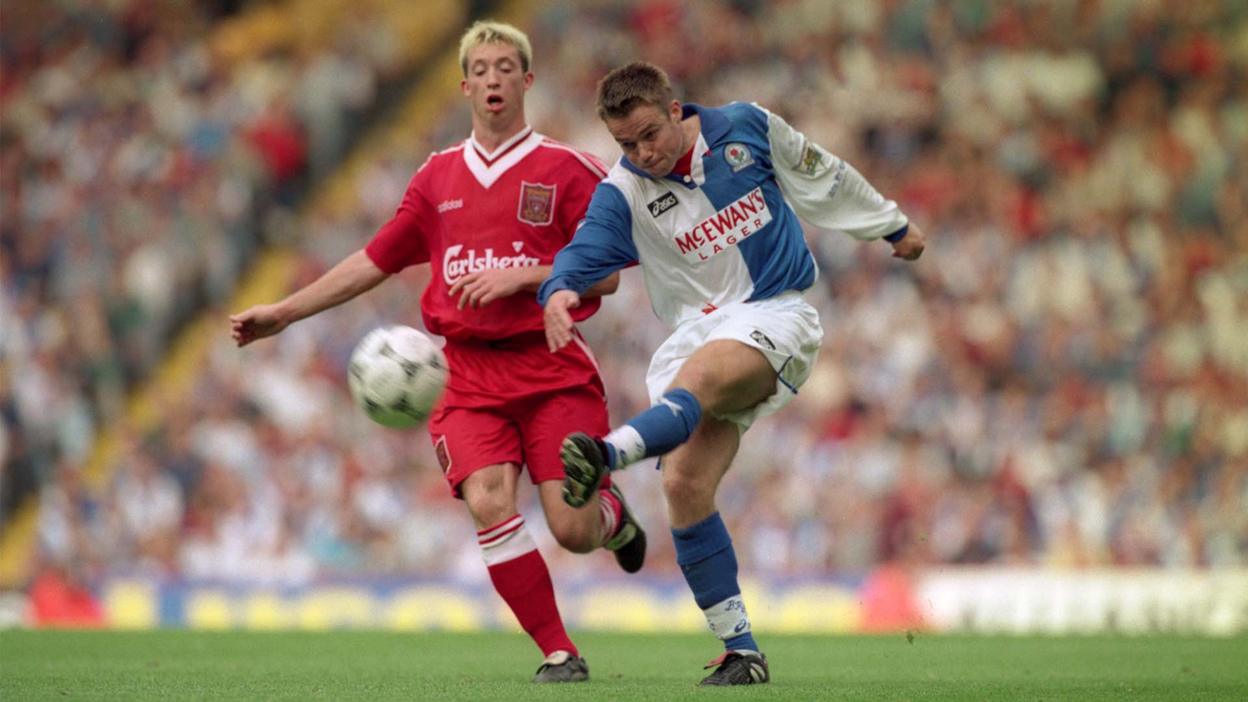 Robbie Fowler and Graeme Le Saux