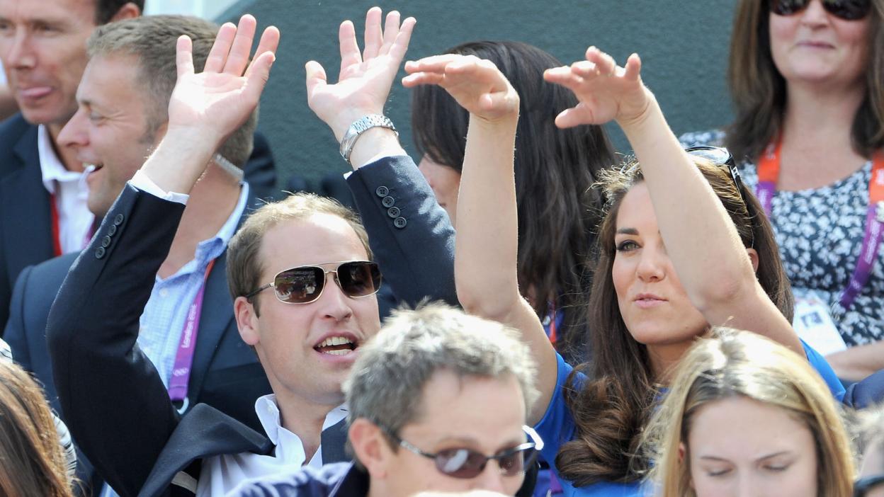Prince William and the Duchess of Cambridge