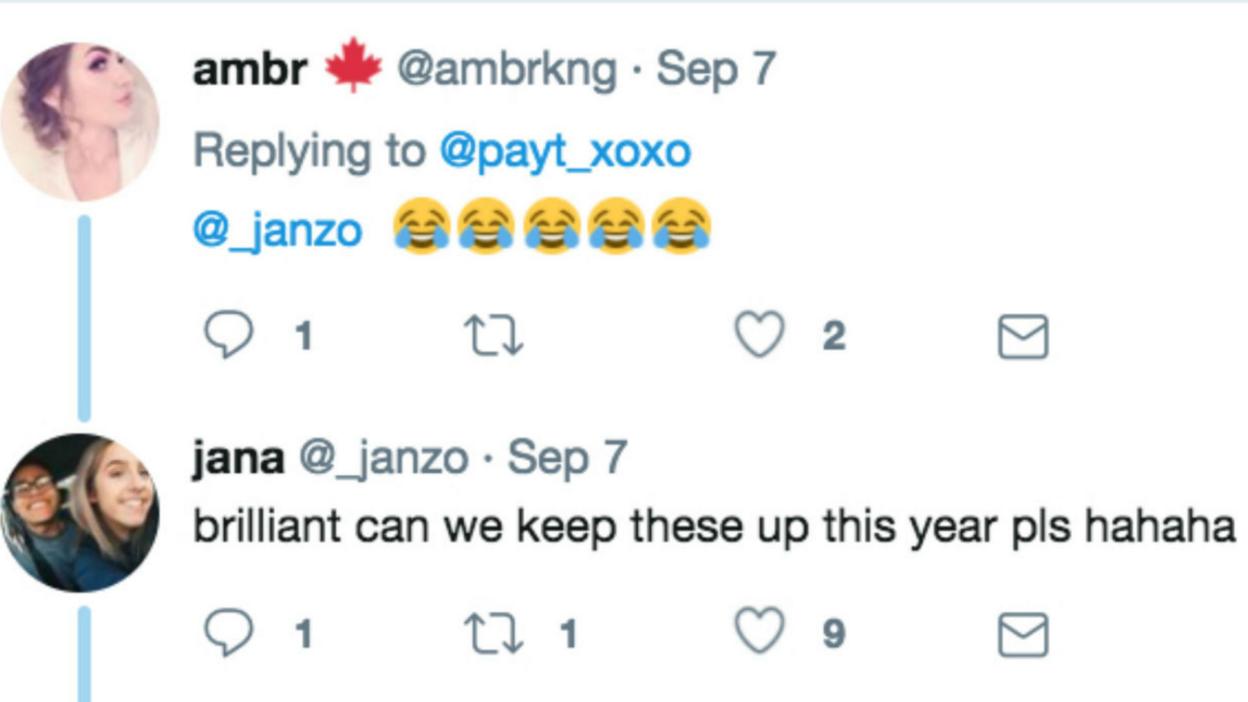 Women laughing at meme