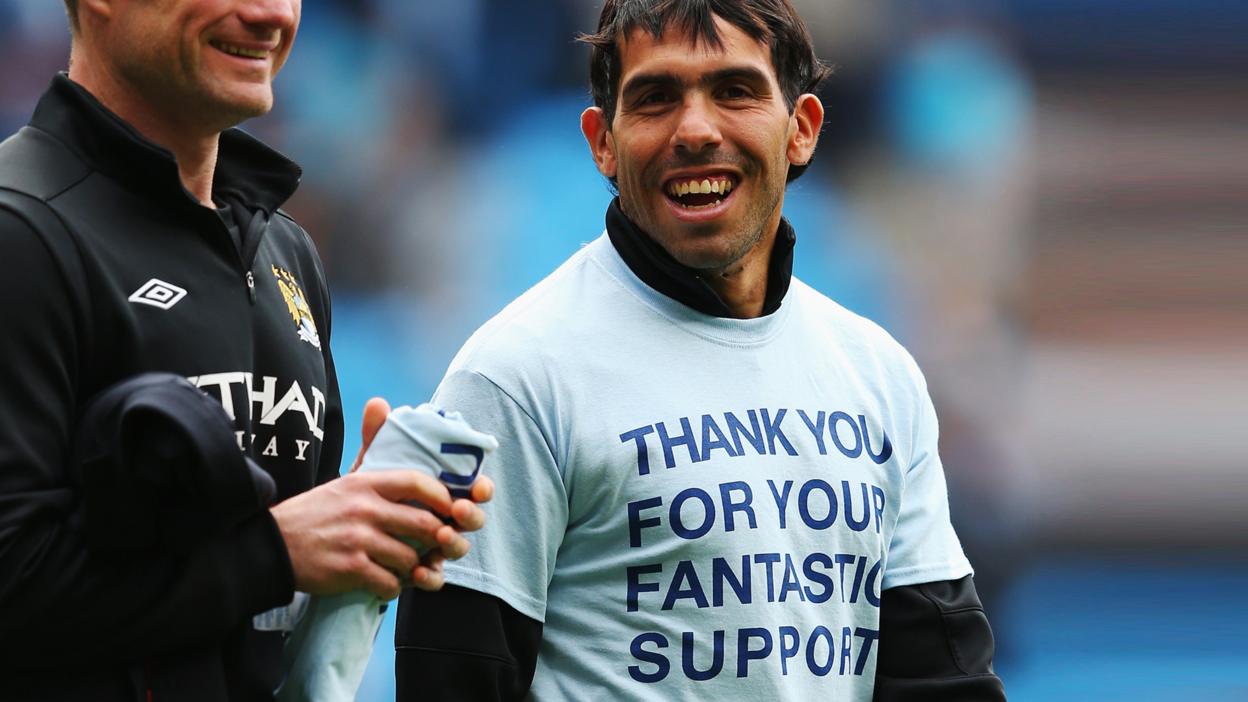 Carlos Tevez, Manchester City vs Norwich City, 2013