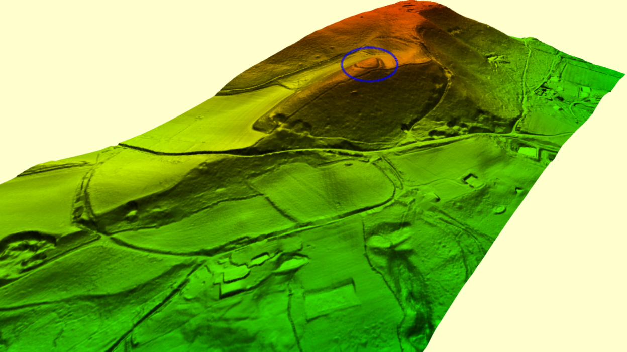 Hill fort or burial mound