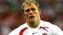 Josh Lewsey playing for England