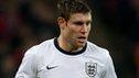 England midfielder James Milner