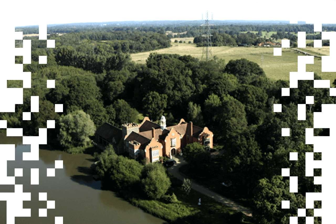 Overhead image of Aragon Hall