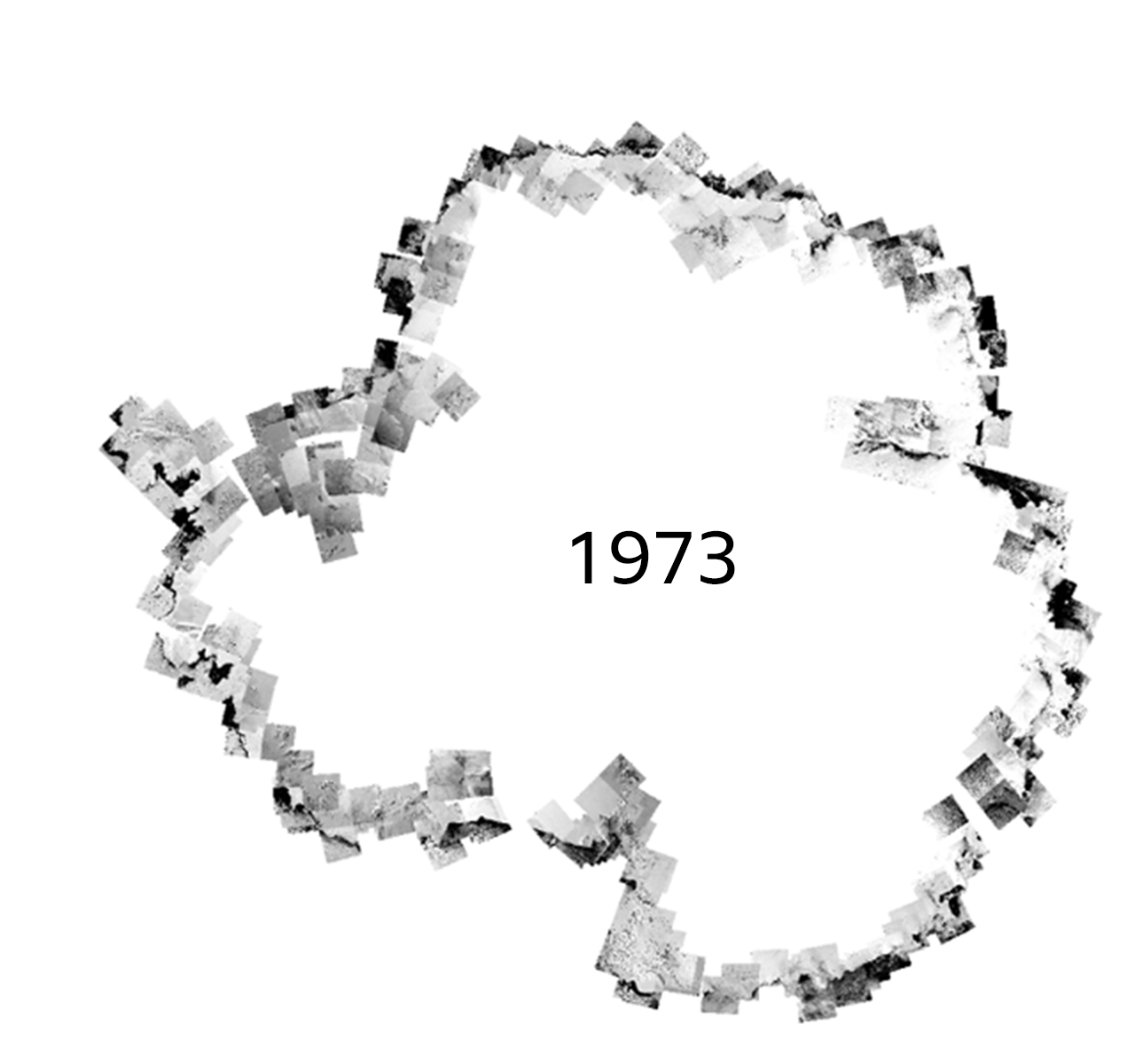 Landsat mosaic - 1973