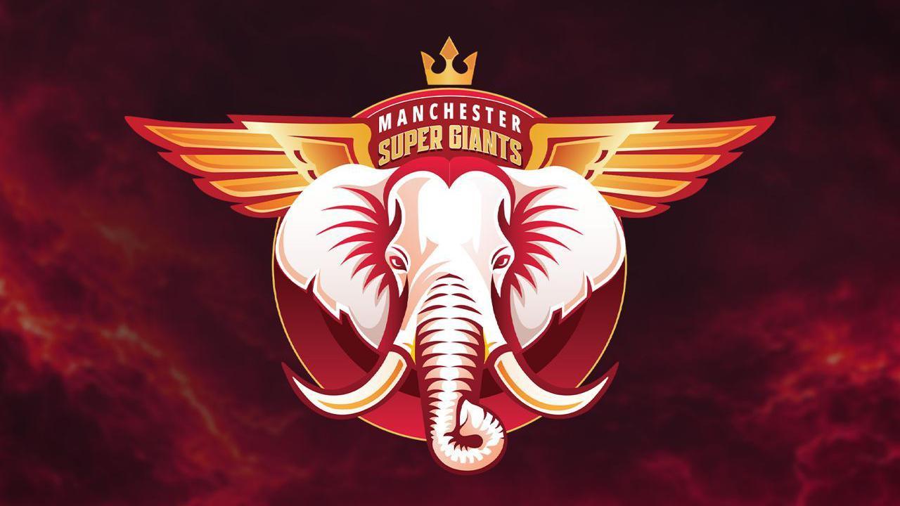 The new Manchester Super Giants logo