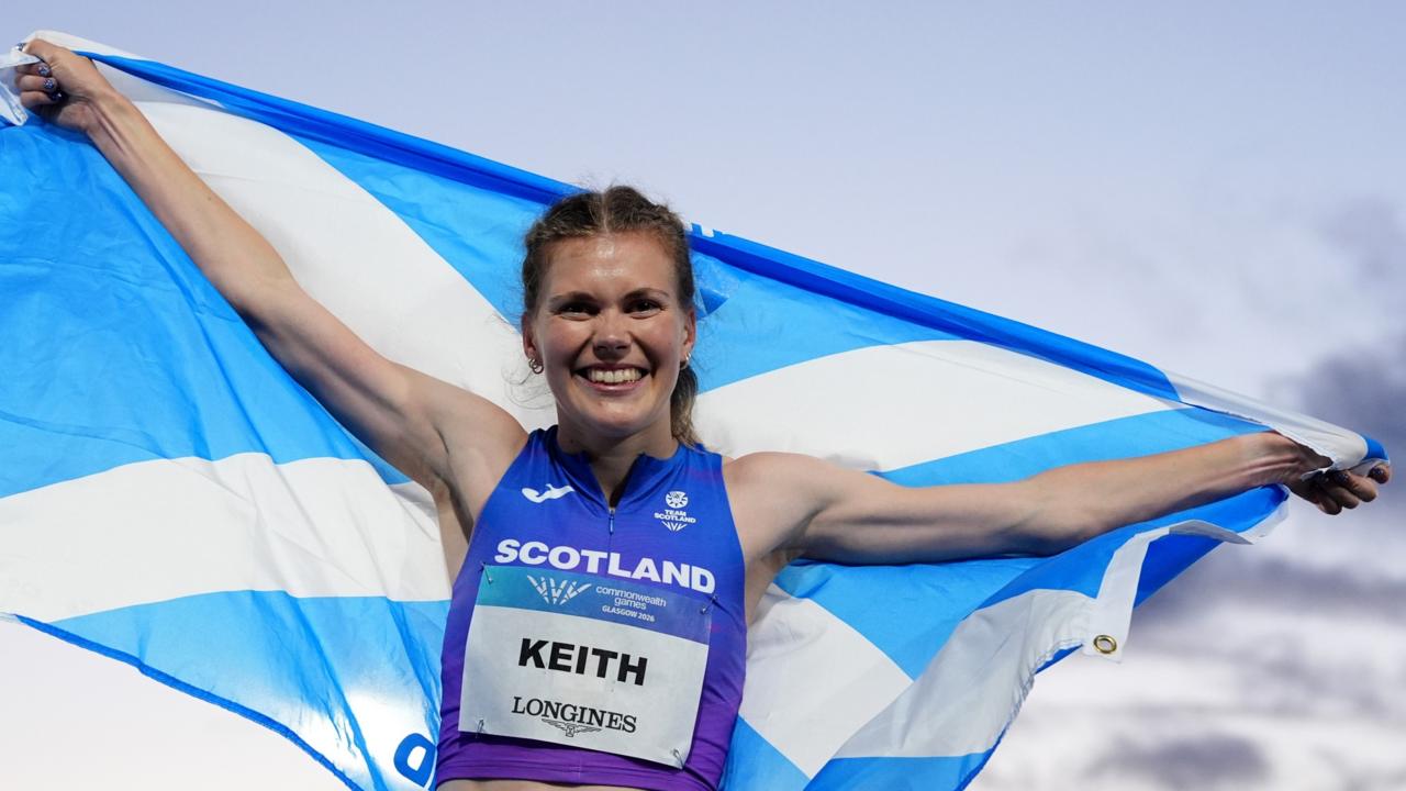 Proud Keith wins bronze in front of 100-year-old grandad — image supplied by BBC Sport's feed
