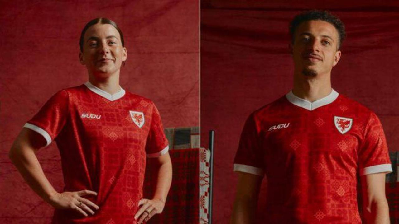 'Like a bus seat back in the day' - new Wales kit leaves fans divided — image supplied by BBC News's feed
