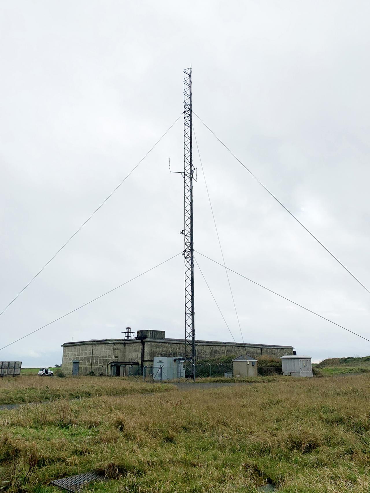 Exterior of the bunker