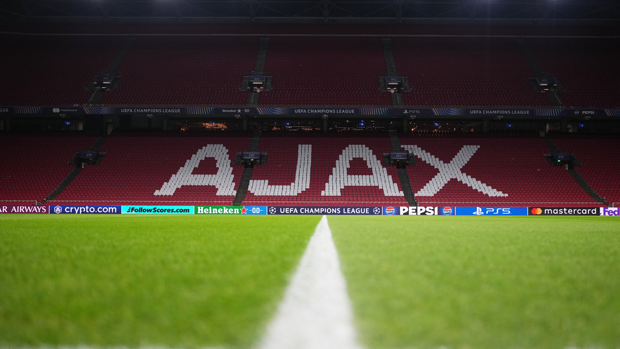 A view of the seating in Ajax's stadium