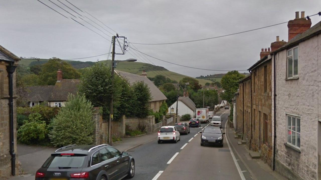 A35 at Chideock