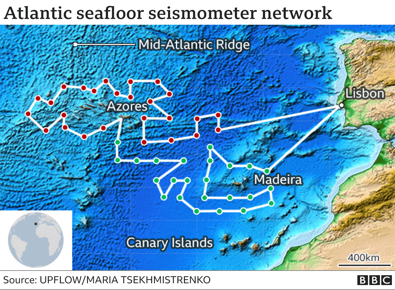 Azores map