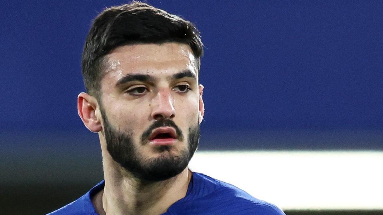 Armando Broja in action for Chelsea