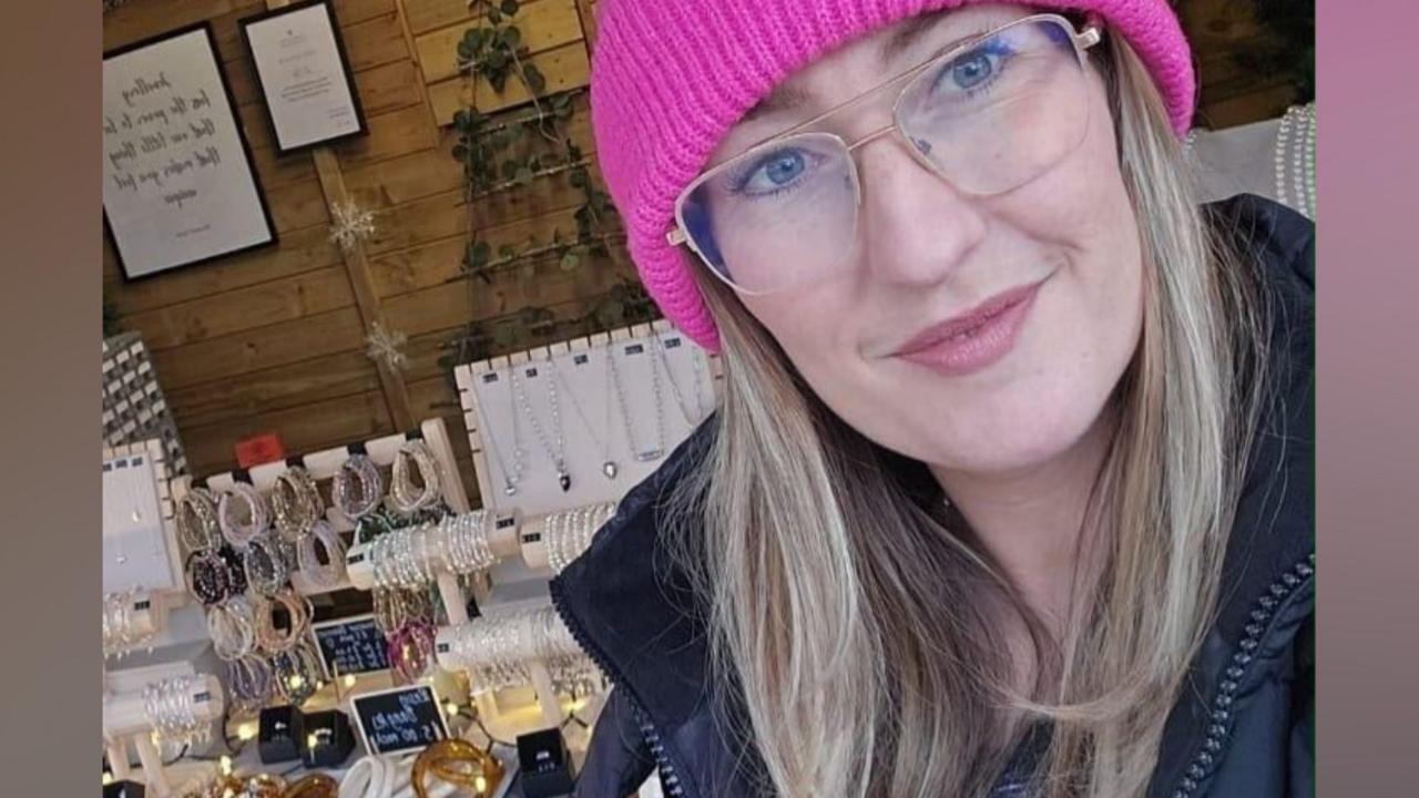 Jeweller 'priced out' of Christmas market stall this year — image supplied by BBC Business's feed