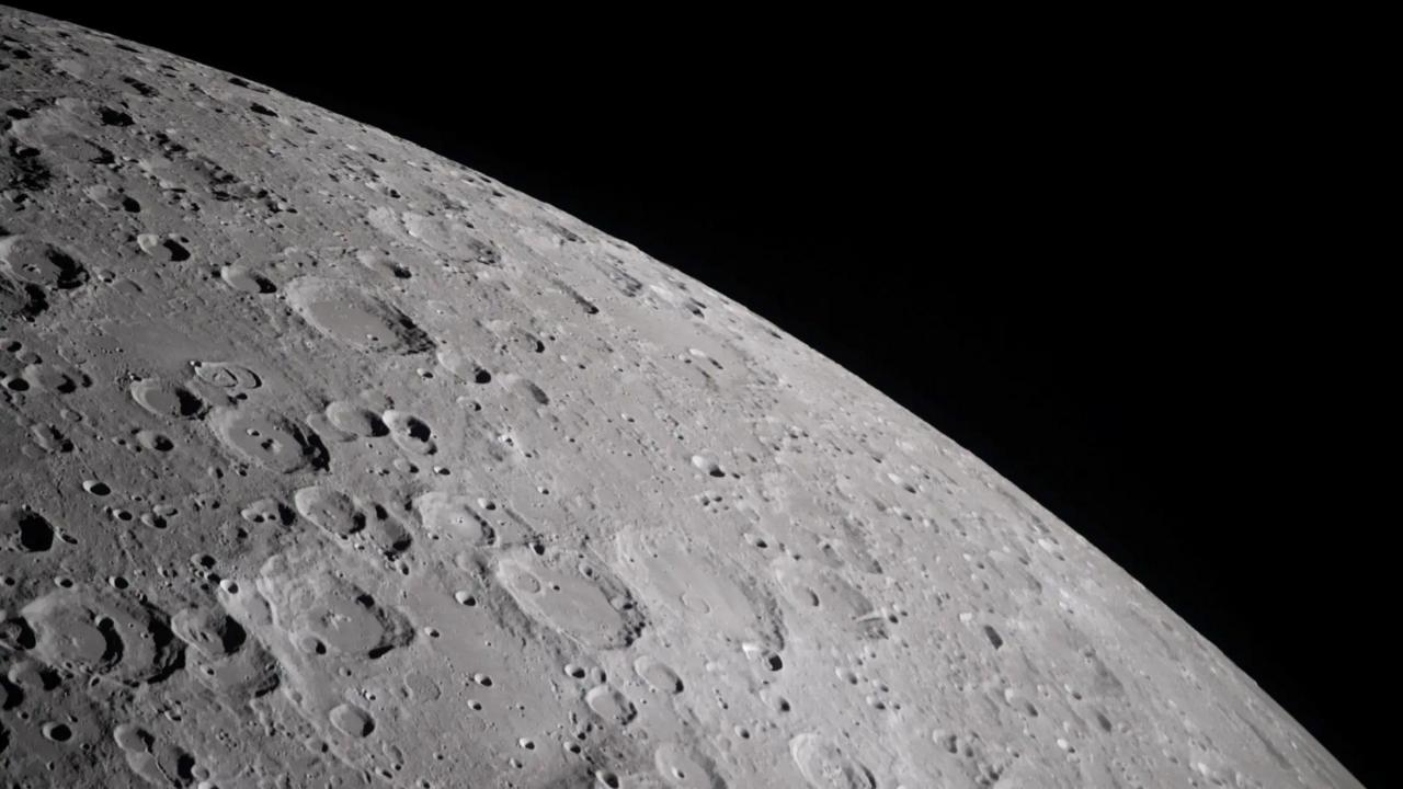 Part of SpaceX rocket believed to have struck Moon — image supplied by BBC Science's feed