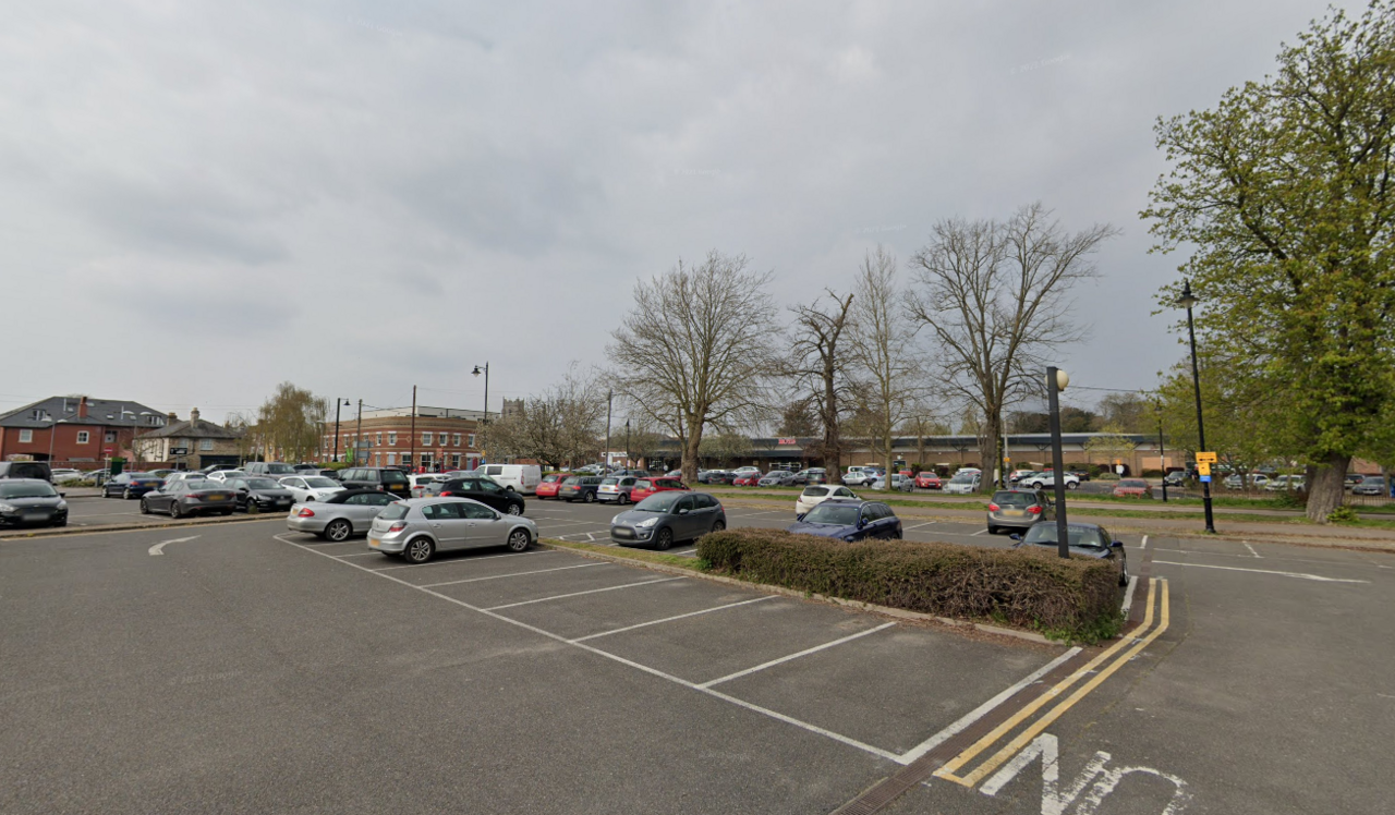 station road car park sudbury