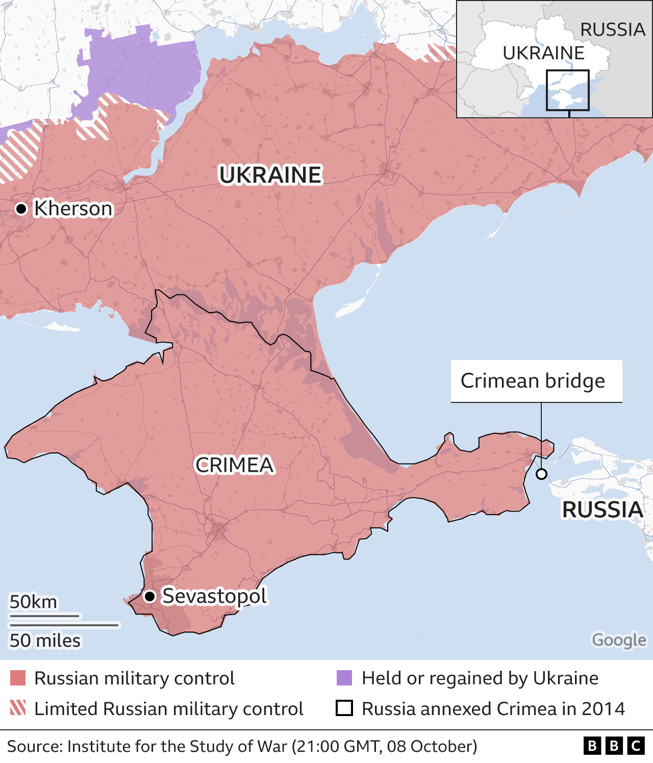 Crimea map