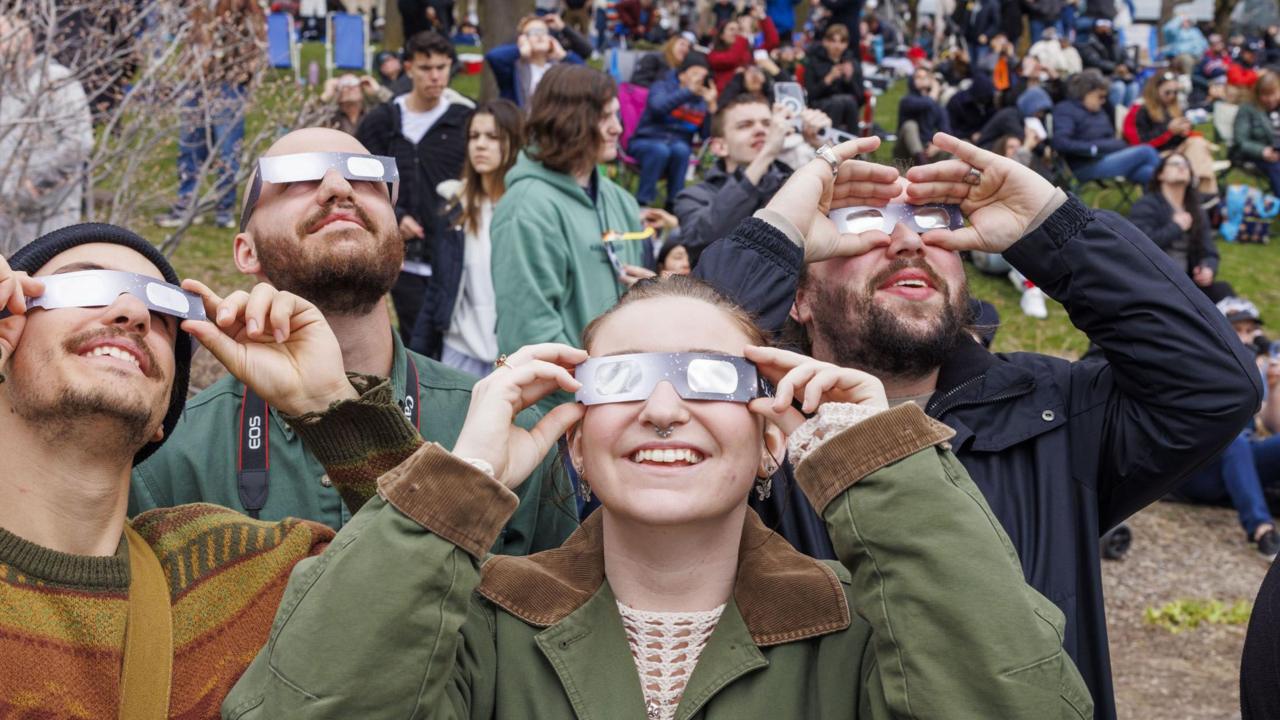Best places to see partial solar eclipse across England — image supplied by BBC Science's feed