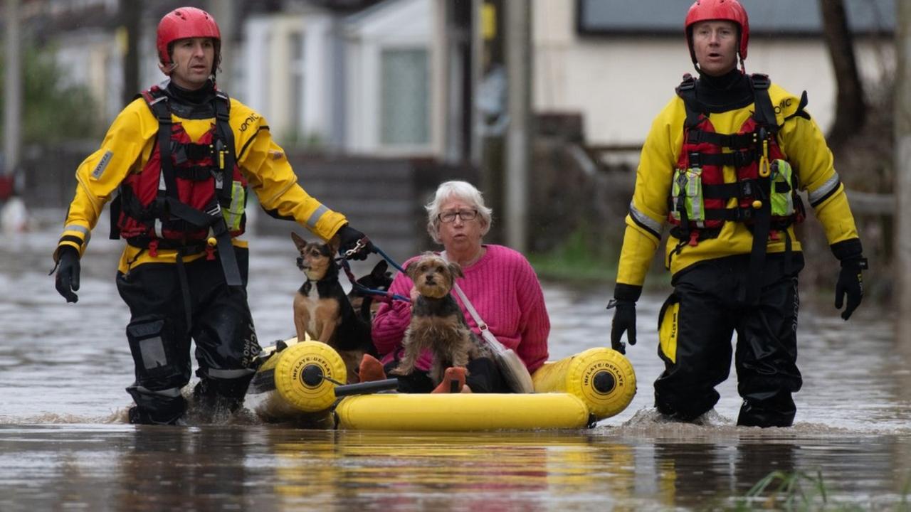 Flooding in South Wales