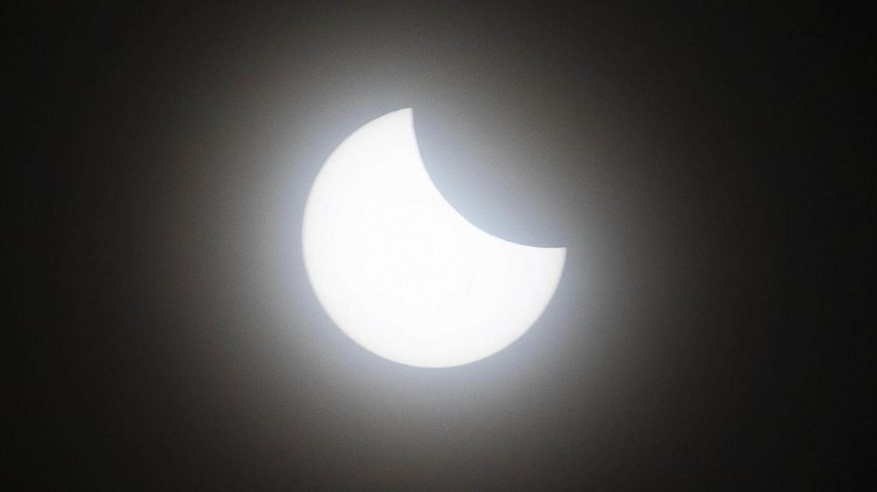 Eclipse a 'once or twice in a lifetime' event — image supplied by BBC Science's feed