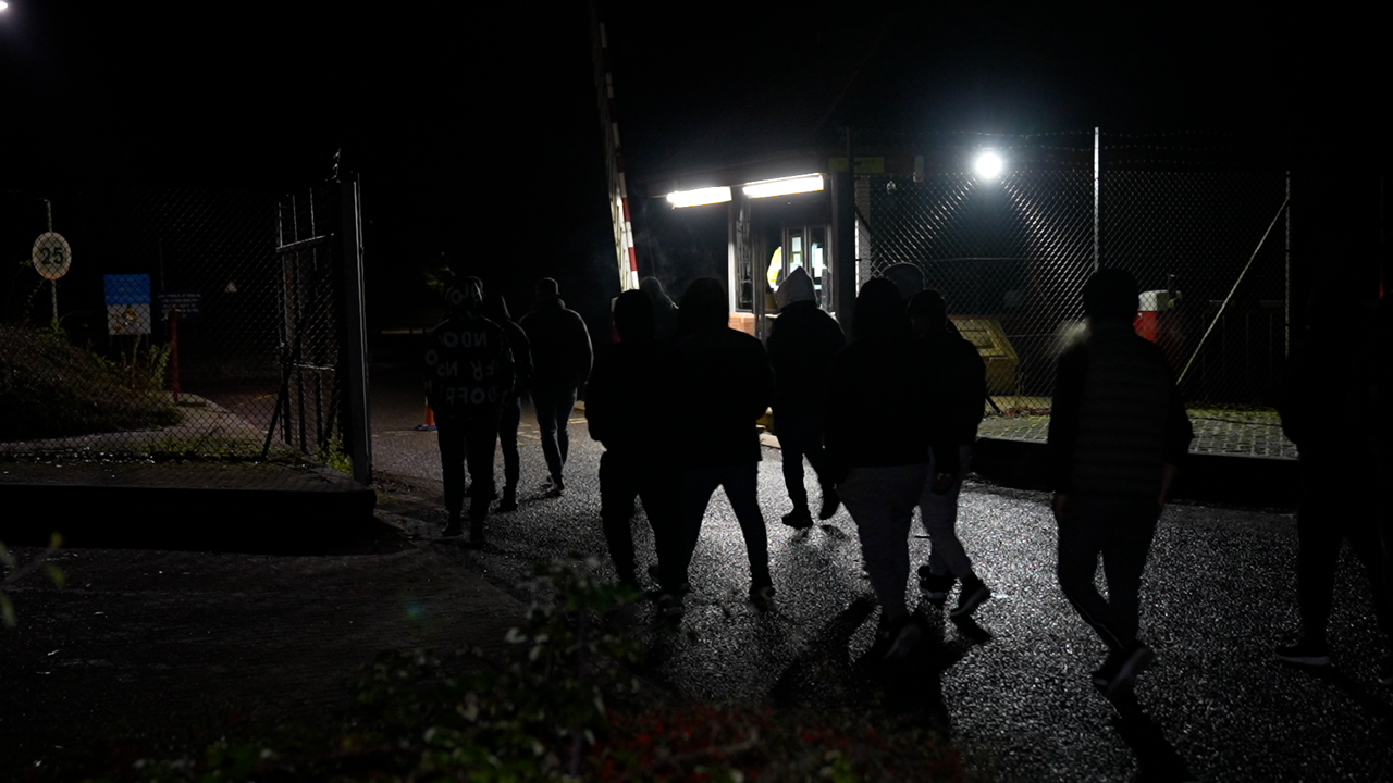 Asylum seekers returning to MDP Wethersfield where there are currently around 600 being housed.