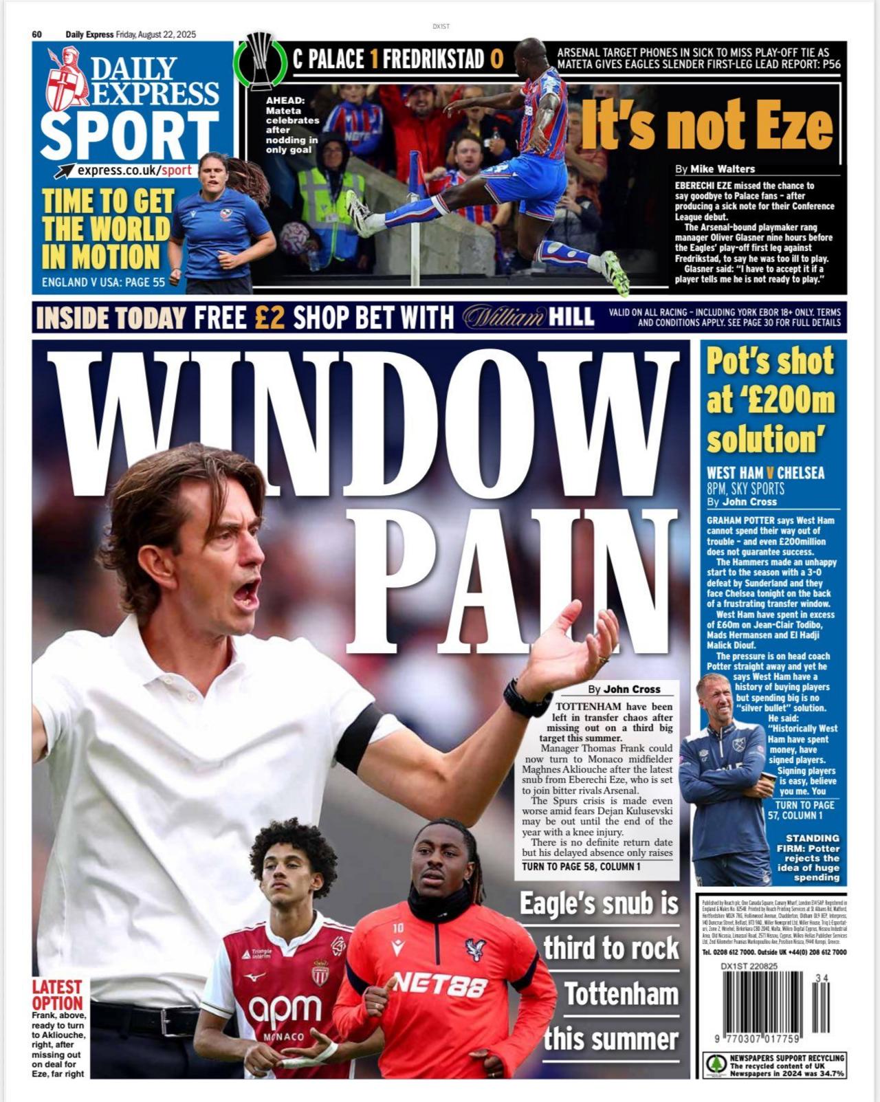 Express back page 