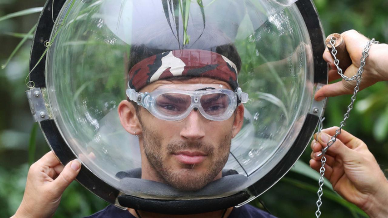 Jake Quickenden in the 2014 edition of 'I'm A Celebrity...Get Me Out of Here!