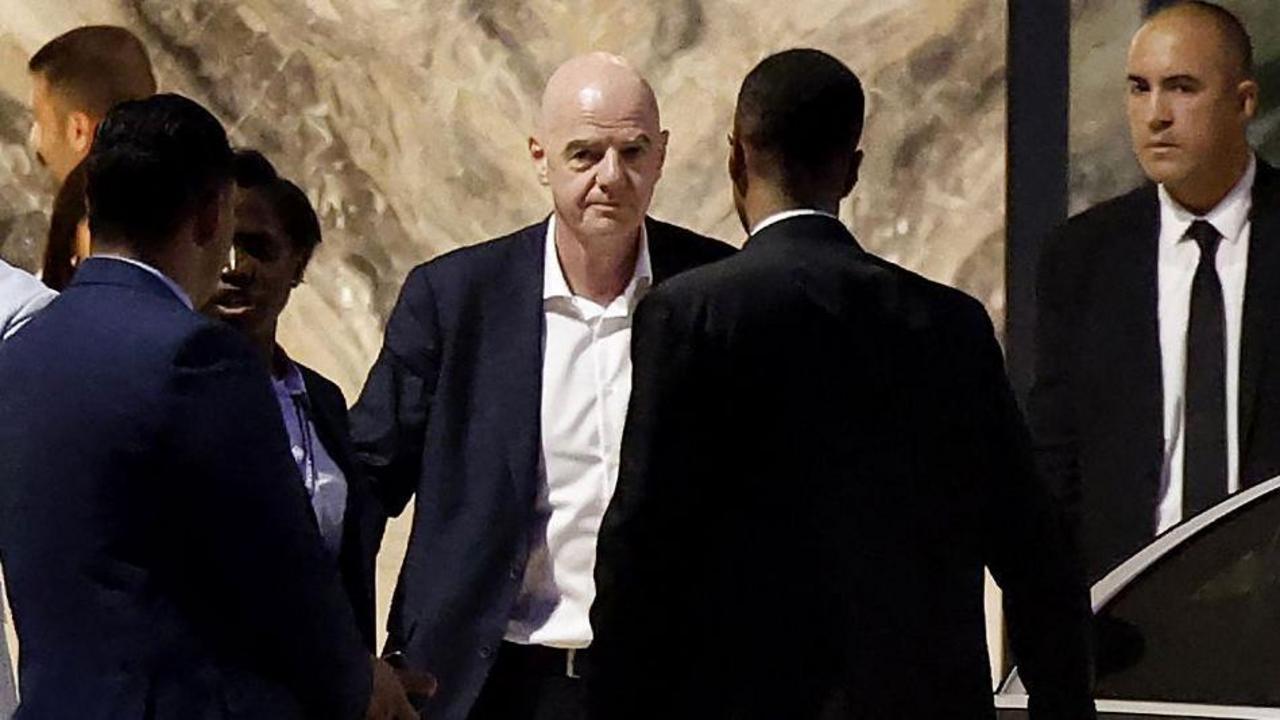Fifa criticises campaign to oust president Infantino — image supplied by BBC News's feed