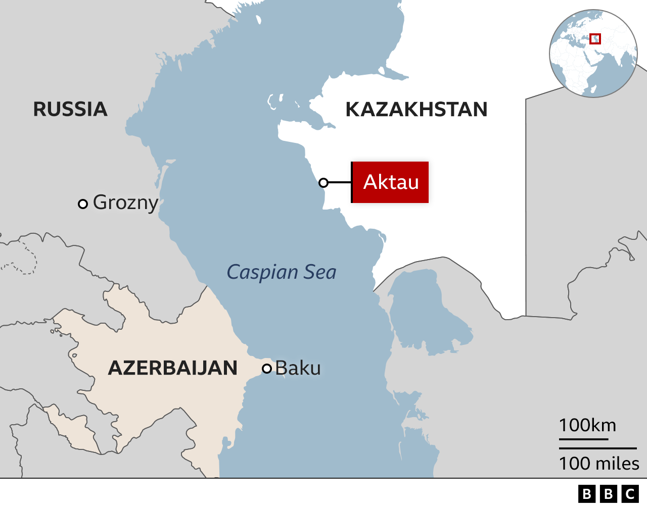 What we know about the Azerbaijan Airlines crash - BBC News