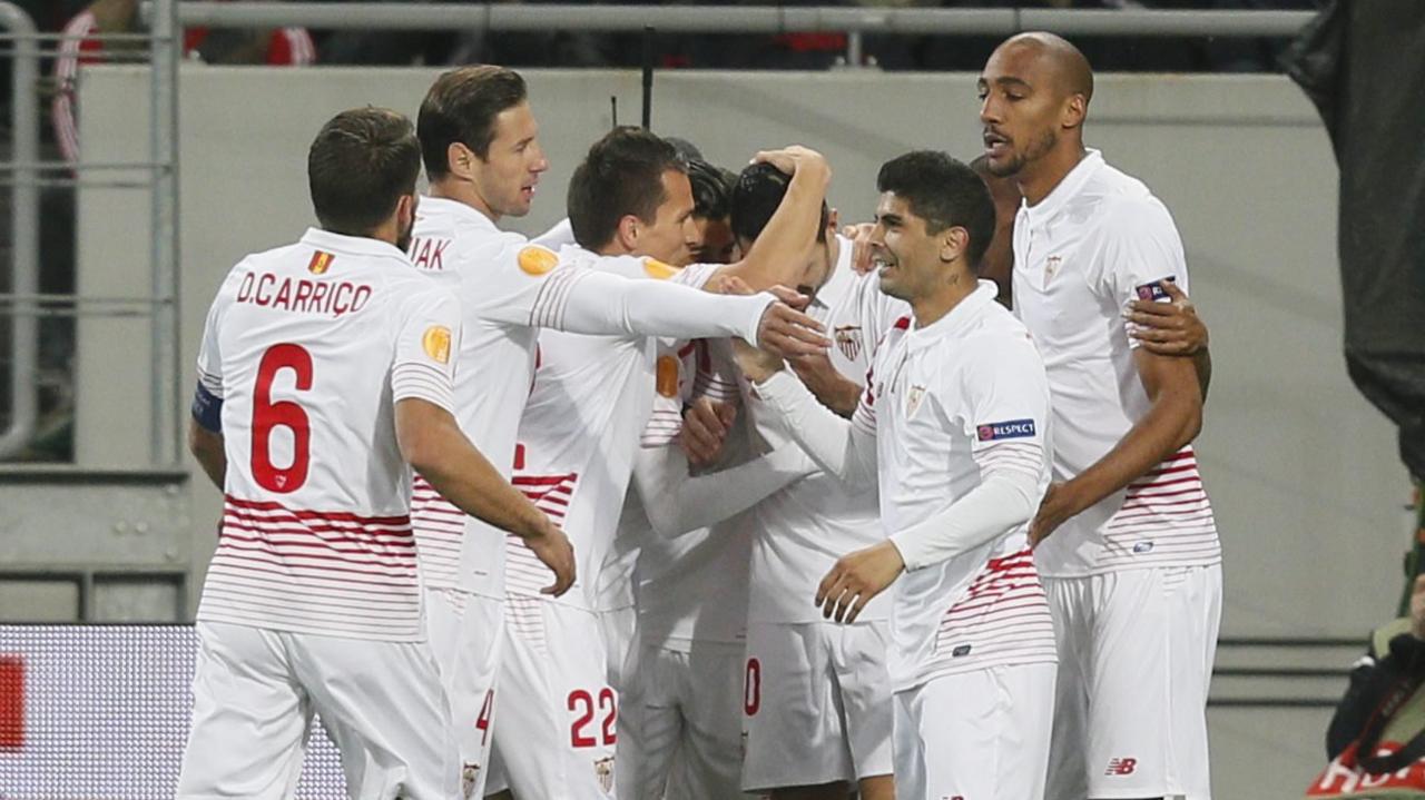 Sevilla celebrate