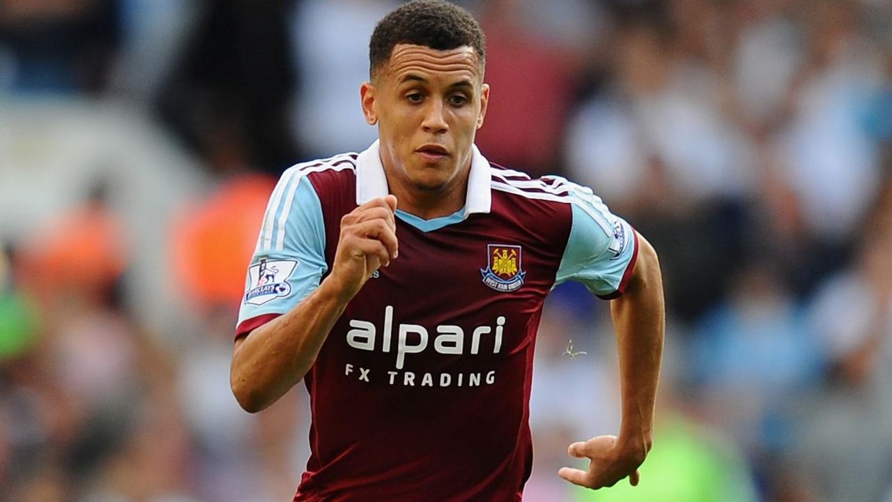 Ravel Morrison playing for West Ham in 2013.