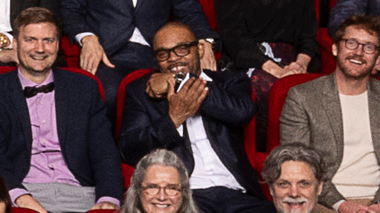 Clarence Maclin in the 97th Oscars nominees dinner class photo