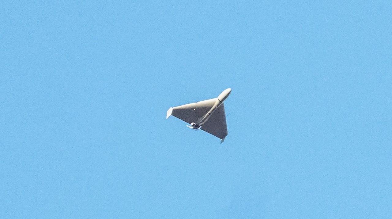 An Shahed drone in flight