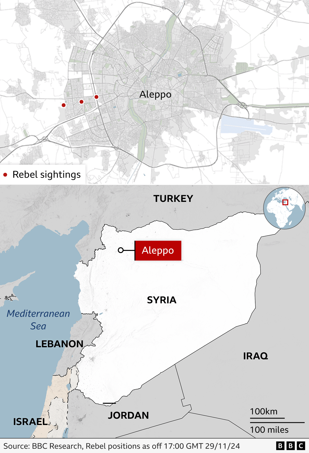 Map of Syria