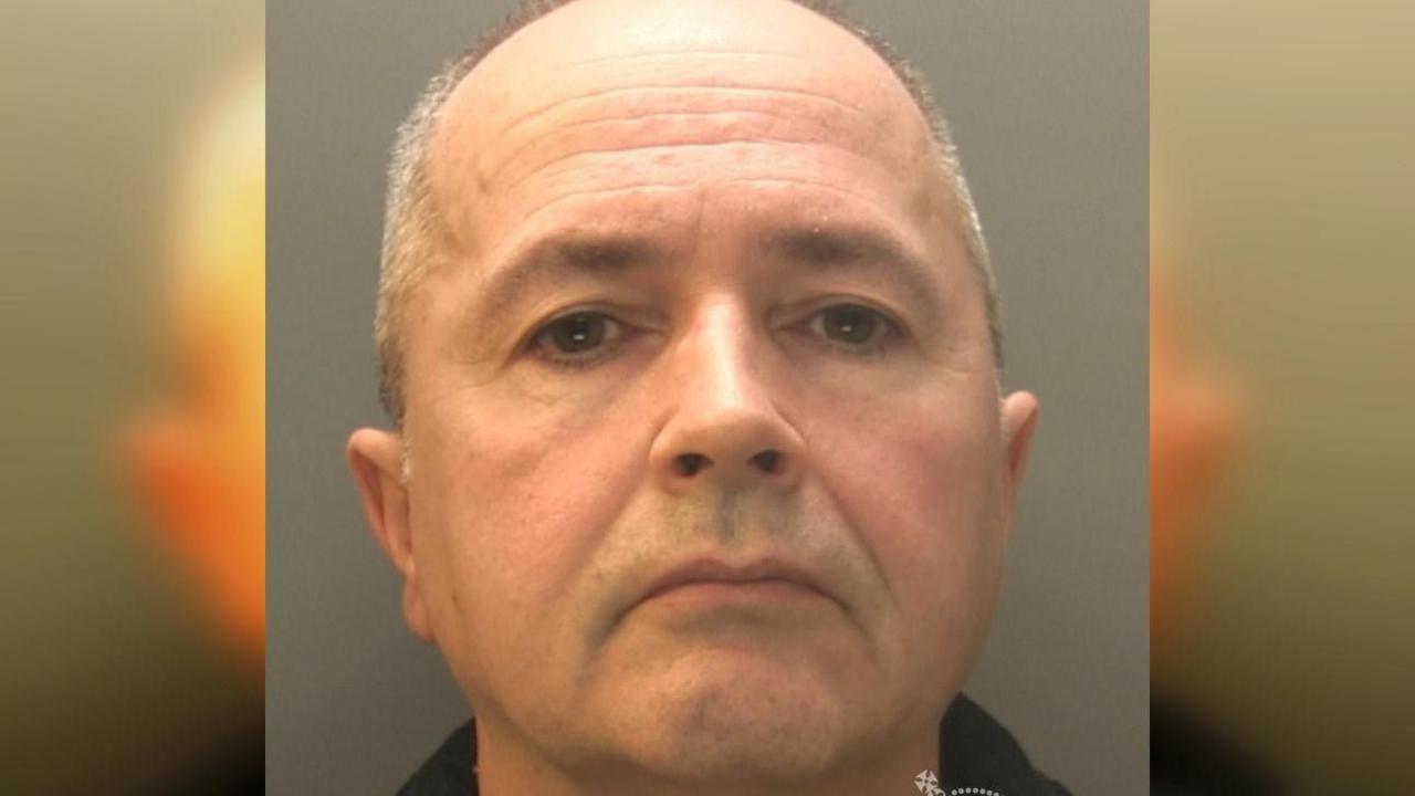 Llun heddlu o Richard Downey