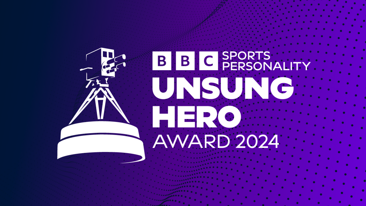 BBC Sports Personality Unsung Hero Award 2024 graphic