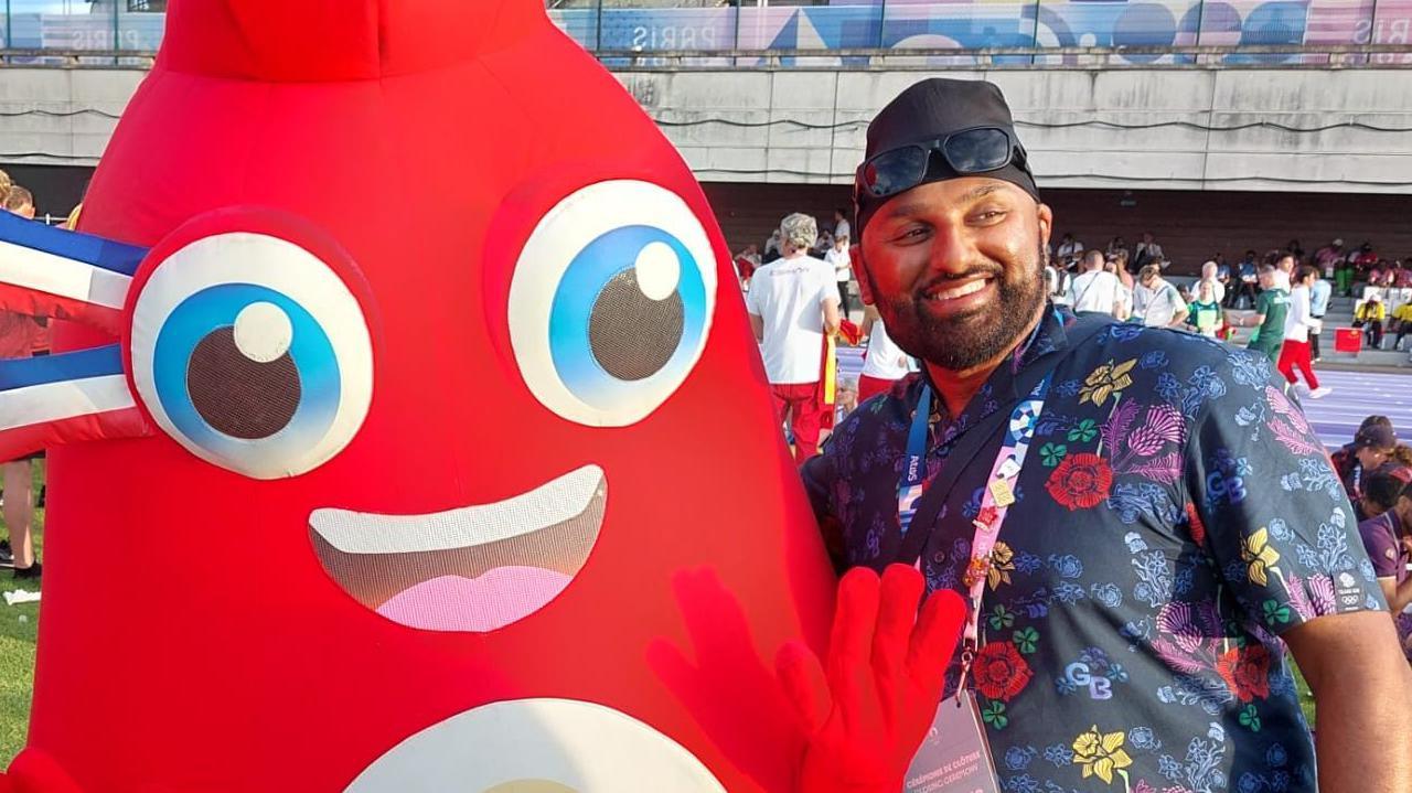 Dr Harj Singh at the Olympics