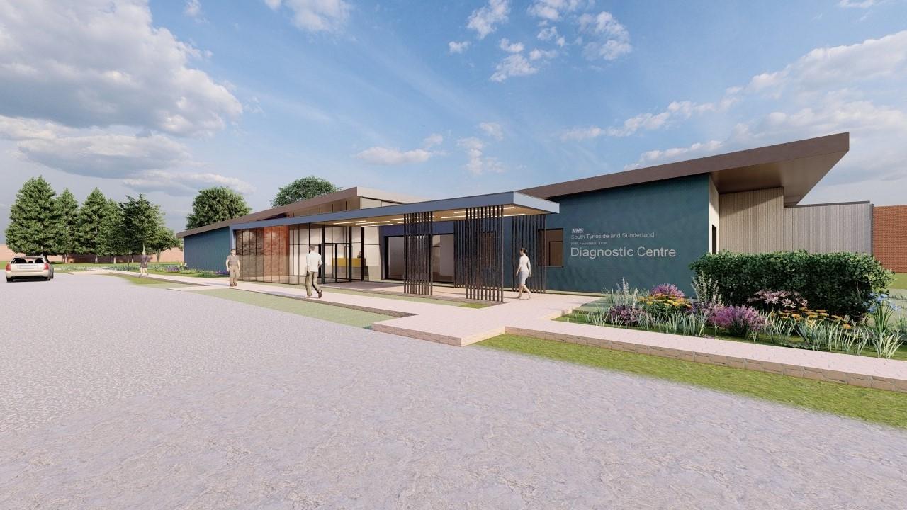 Artist’s impression of Integrated Diagnostic Centre