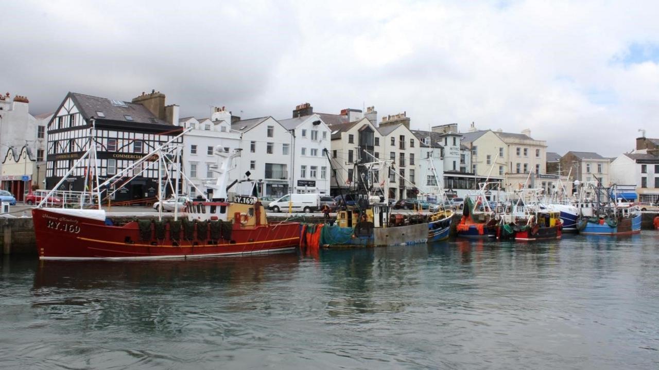 Fishing boats in Ramsey