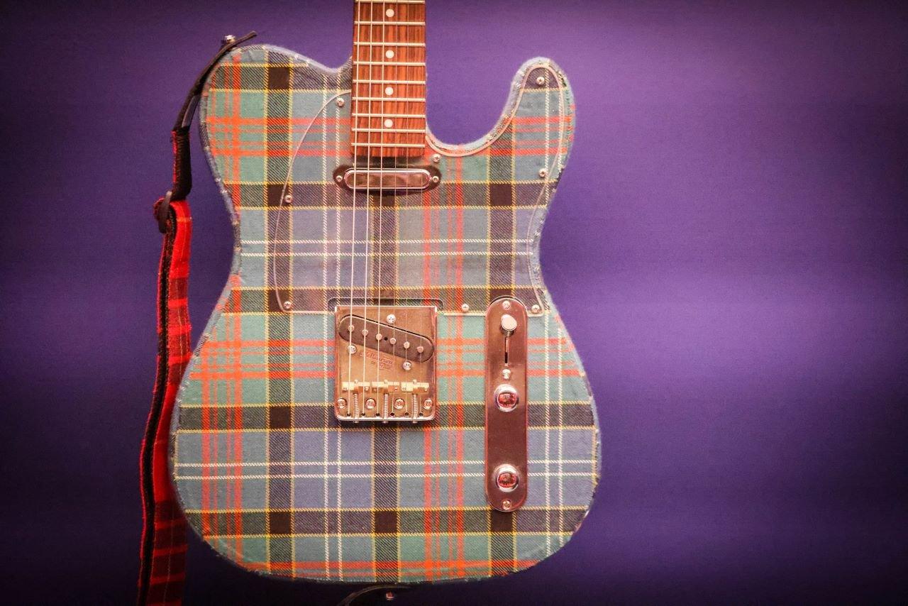 Tartan guitar