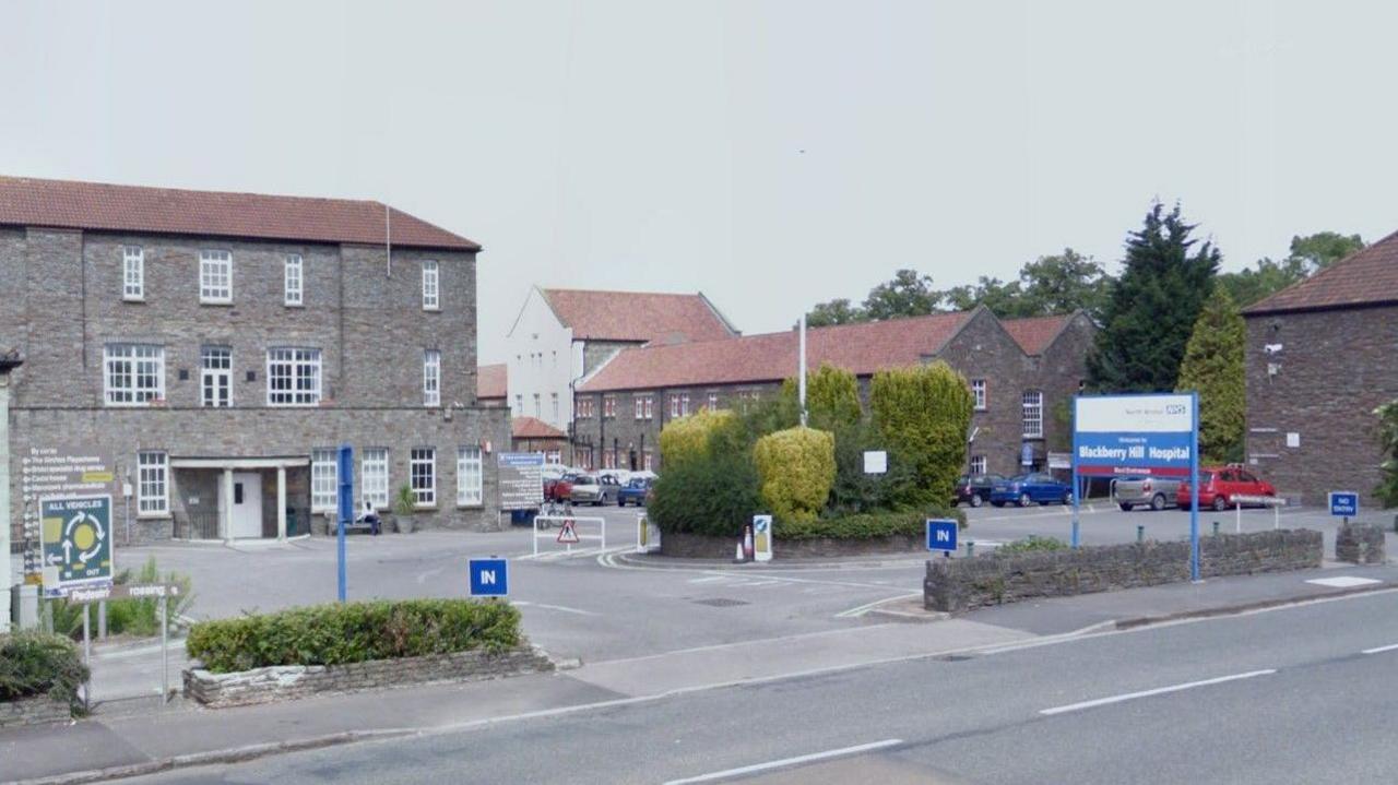 A view of the old Blackberry Hill Hospital