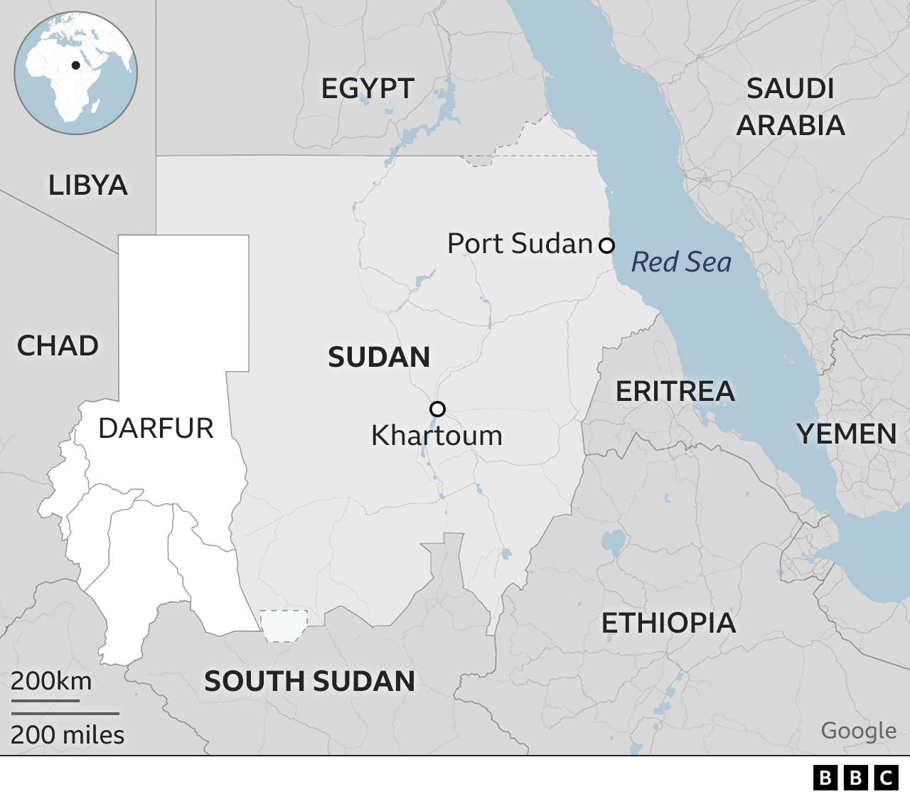 Middle East map