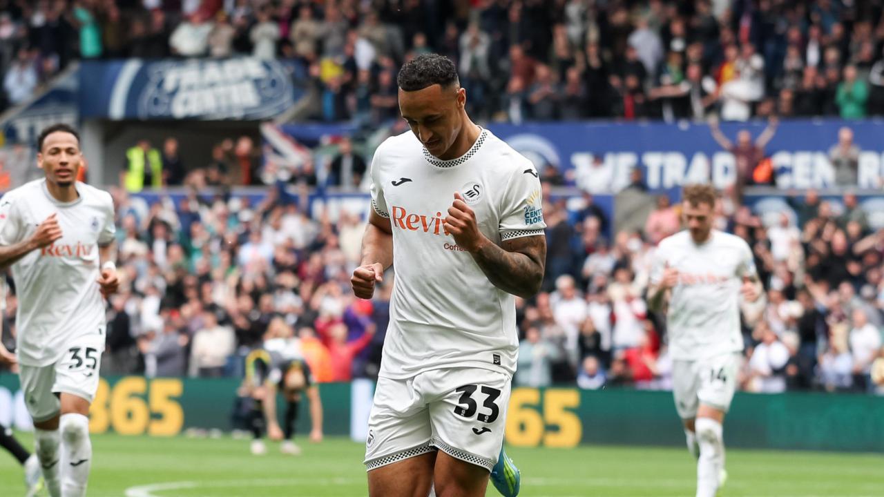 Idah double and Walta stunner lift Swansea past Charlton on final day — image 3