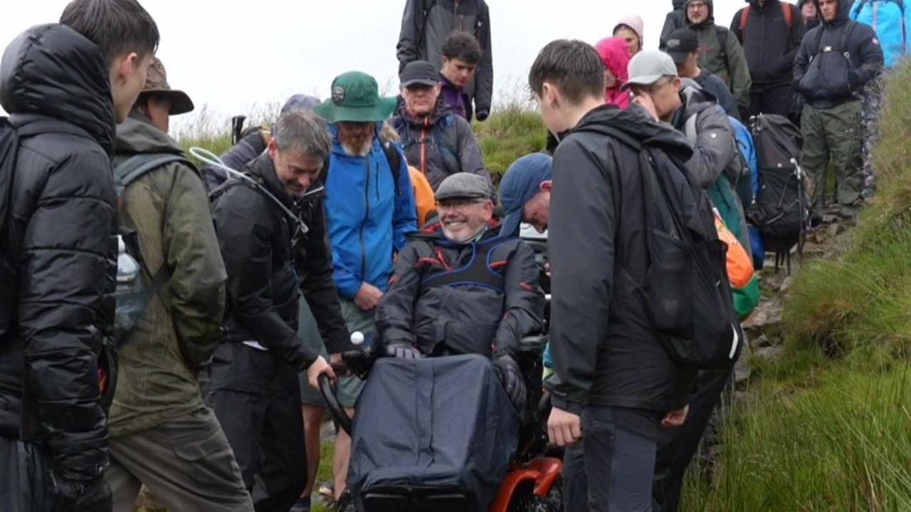 Ian Flatt on Whernside