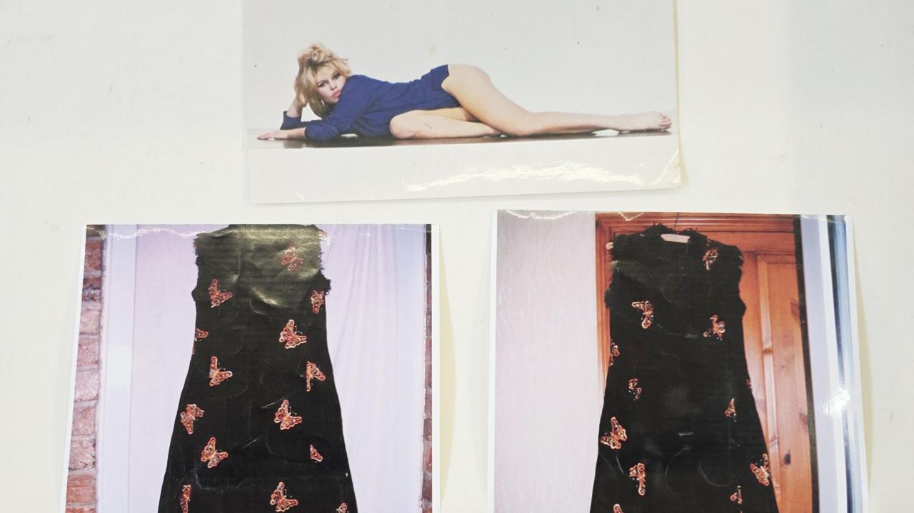 Unique Brigitte Bardot velvet coat to be auctioned — image supplied by BBC Culture's feed