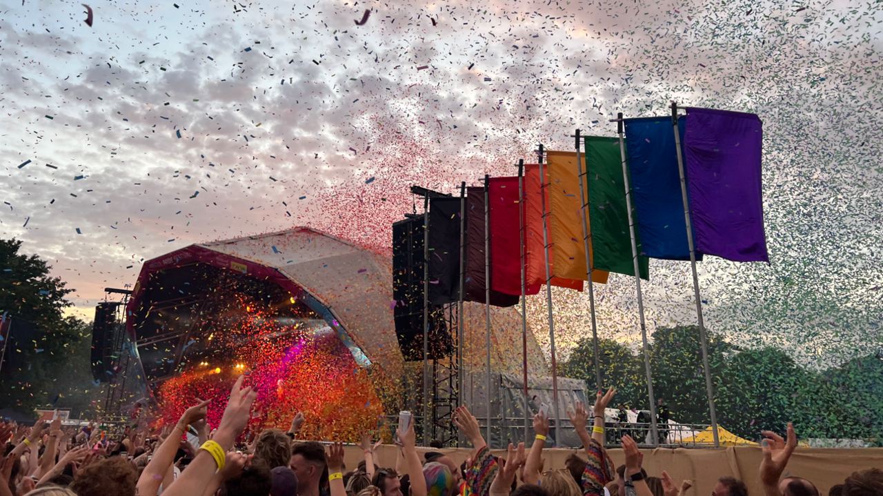 Pride festival at the Downs