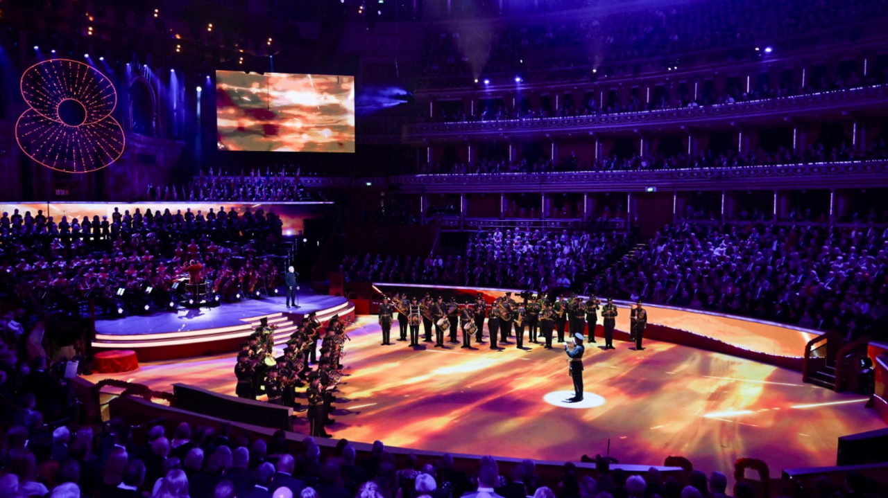 The Royal British Legion concert at Royal Albert Hall