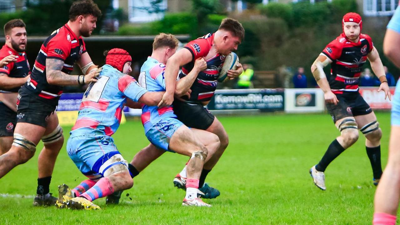 Action from Cornish Pirates v Coventry