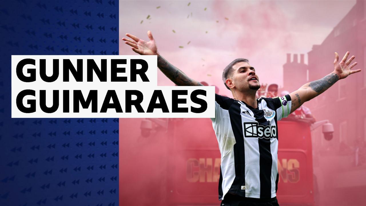 Watch Guimaraes' best moments after Arsenal sign midfield maestro — image supplied by BBC Sport's feed